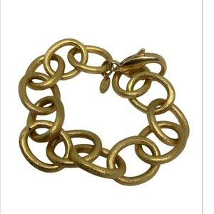 Gold Tone Link Bracelet